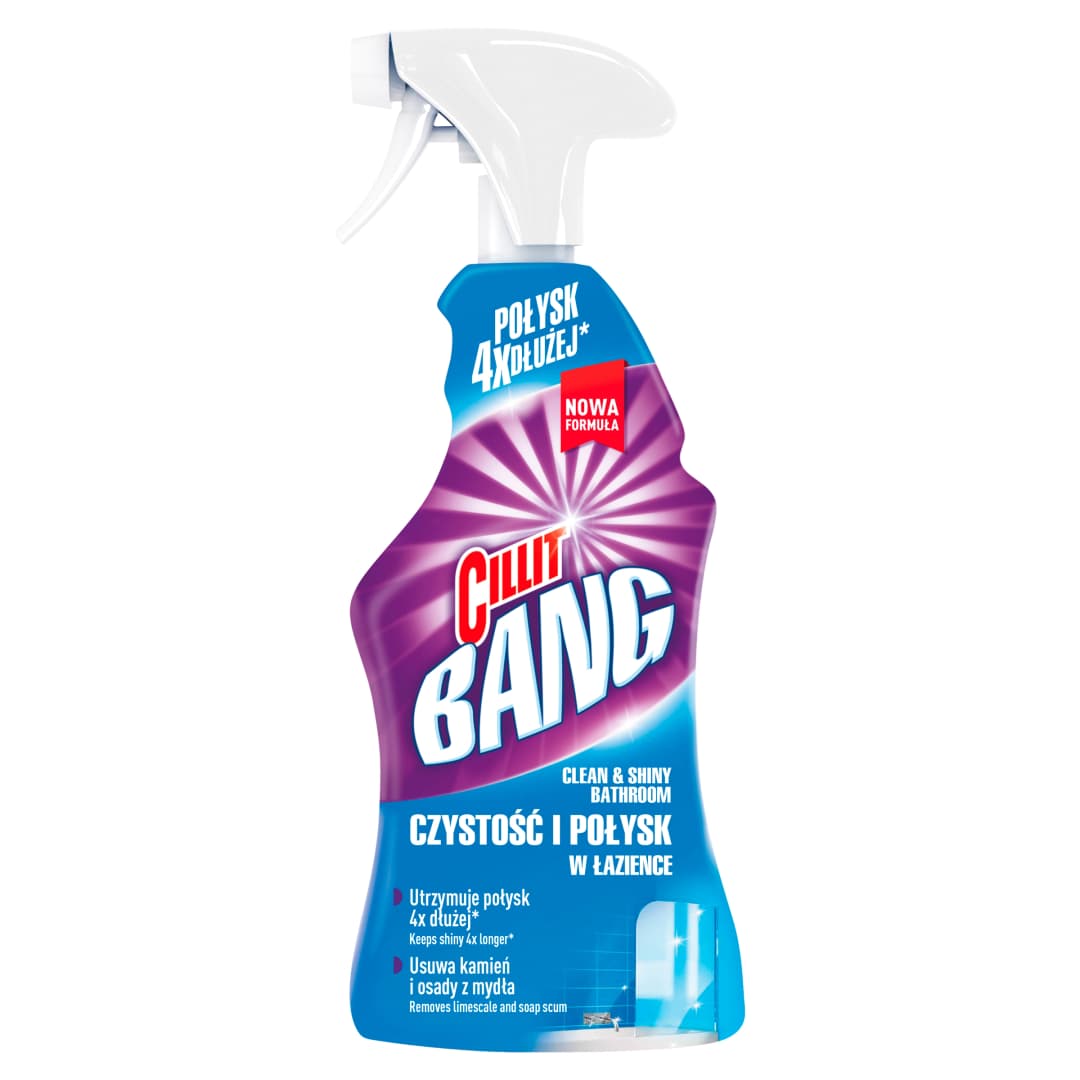 CILLIT BANG Czystość i Połysk w łazience spray 750 ml