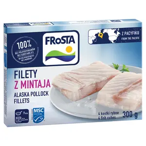 FROSTA Filety z mintaja 4 szt. mrożone 300 g FROSTA Filety z mintaja 4 szt. mrożone 300 g