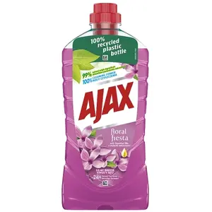 AJAX FLORAL FIESTA Płyn uniwersalny Kwiat Bzu 1000 ml AJAX FLORAL FIESTA Płyn uniwersalny Kwiat Bzu 1000 ml